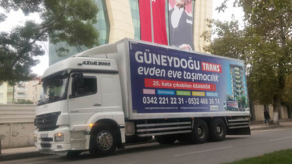 şehirler arası ev taşıma aracı